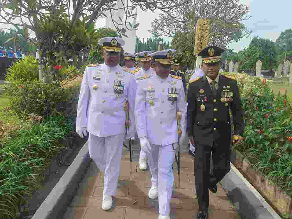 KAS KORMAR IKUTI ZIARAH NASIONAL DALAM RANGKA HUT KE-80 TNI 2025