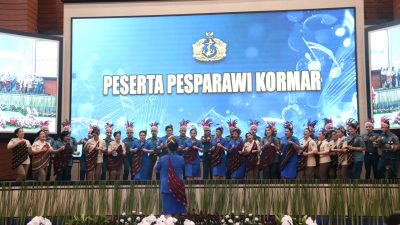 KAS KORMAR HADIRI LOMBA PESPARAWI TNI AL WILAYAH JAKARTA TAHUN 2025